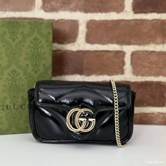 belt GG bag-16.5*10*5cm Gucci Marmont 0715